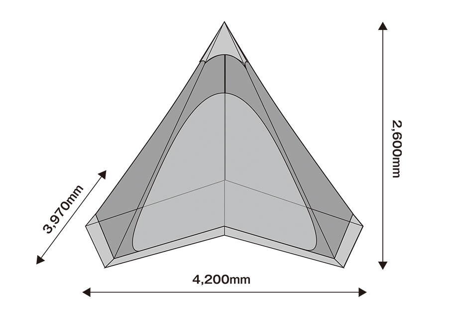 サーカスTC DX MID+｜tent-Mark DESIGNS